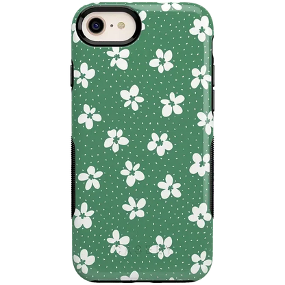 Flower My World | Jade Green Floral Case iPhone Case get.casely