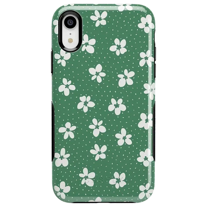 Flower My World | Jade Green Floral Case iPhone Case get.casely
