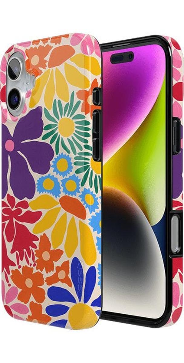 Flower Patch | Multi-Color Floral Case iPhone Case get.casely
