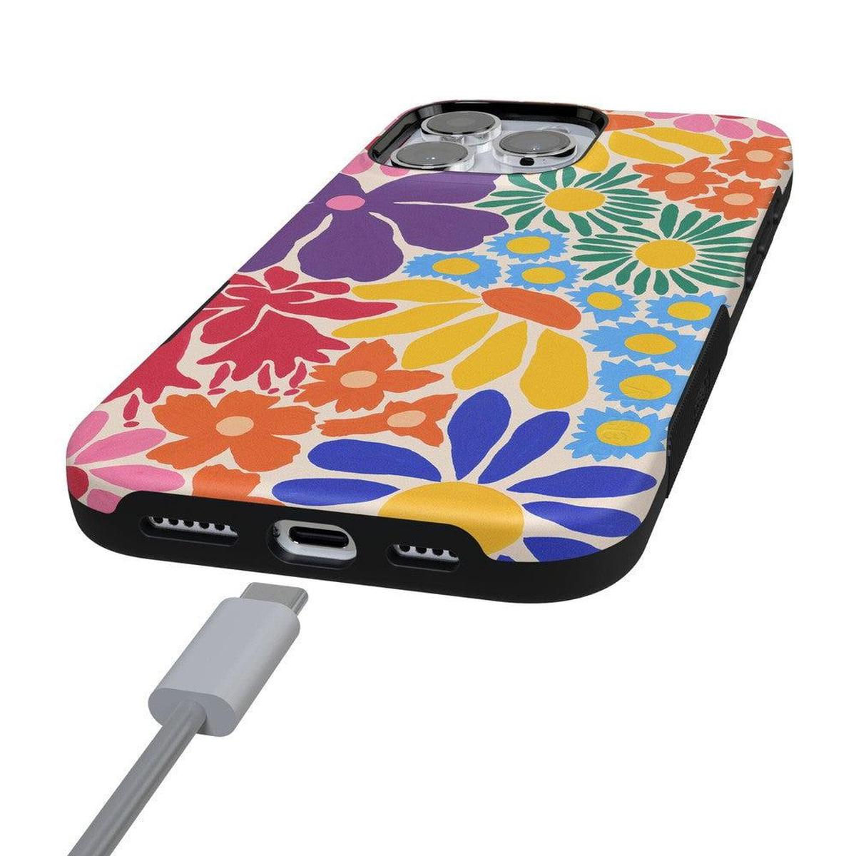Flower Patch | Multi-Color Floral Case iPhone Case get.casely