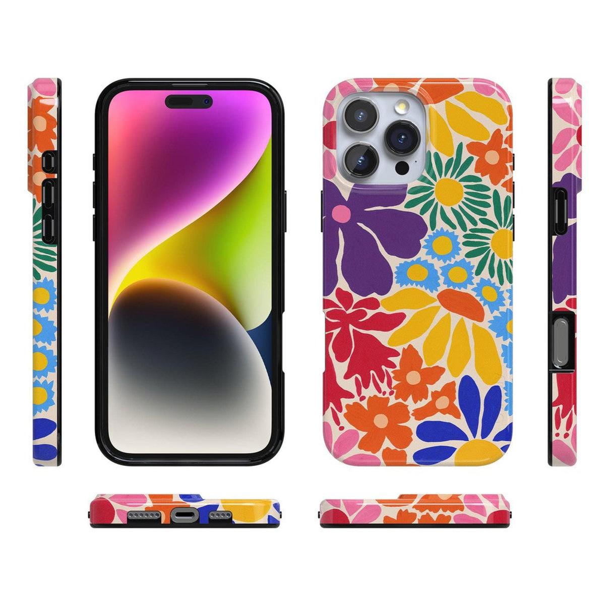 Flower Patch | Multi-Color Floral Case iPhone Case get.casely