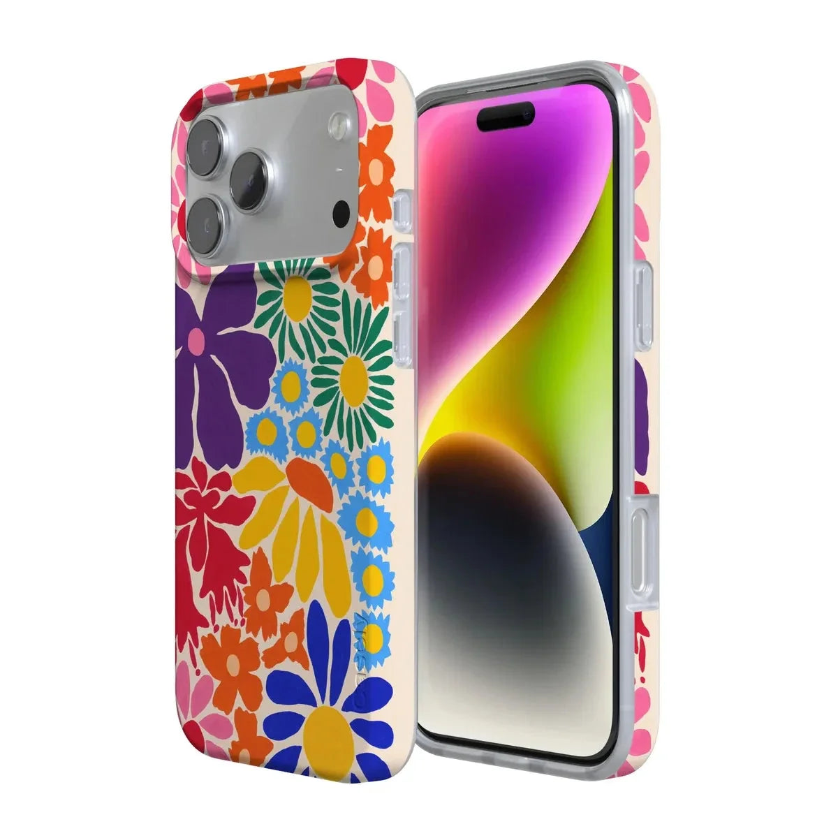 Flower Patch | Multi-Color Floral Case iPhone Case get.casely