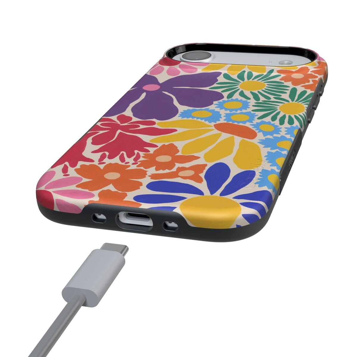 Flower Patch | Multi-Color Floral Case iPhone Case get.casely