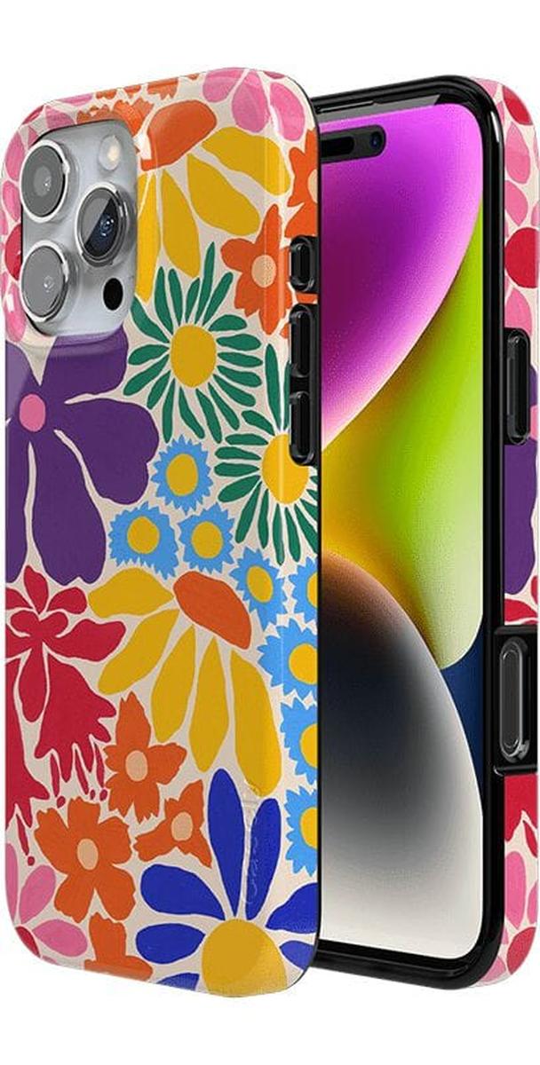 Flower Patch | Multi-Color Floral Case iPhone Case get.casely