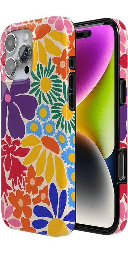 Flower Patch | Multi-Color Floral Case iPhone Case get.casely