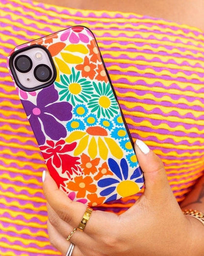 Flower Patch | Multi-Color Floral Case iPhone Case get.casely