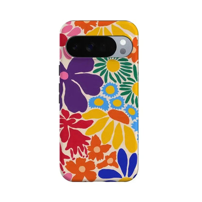 Flower Patch | Multi-Color Floral Google Pixel Case Google Pixel Case Casetry Essential + MagSafe® Google Pixel 10 Pro XL