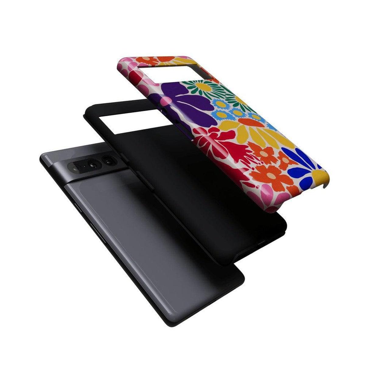Flower Patch | Multi-Color Floral Google Pixel Case Google Pixel Case Casetry
