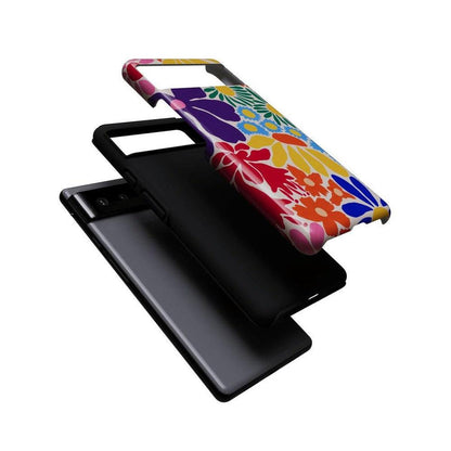 Flower Patch | Multi-Color Floral Google Pixel Case Google Pixel Case Casetry