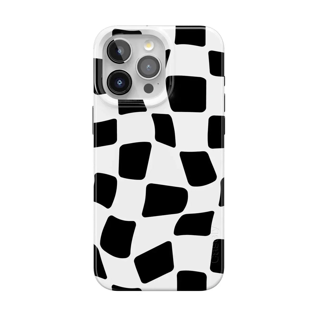Funky Checkerboard | High Contrast Design Case Phone Case get.casely Classic + MagSafe® iPhone 13 Pro Max