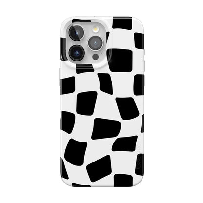 Funky Checkerboard | High Contrast Design Case Phone Case get.casely Classic + MagSafe® iPhone 13 Pro Max