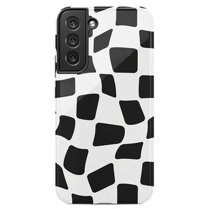 Funky Checkerboard | High Contrast Design Case Phone Case Casetry Essential Galaxy S22 Plus