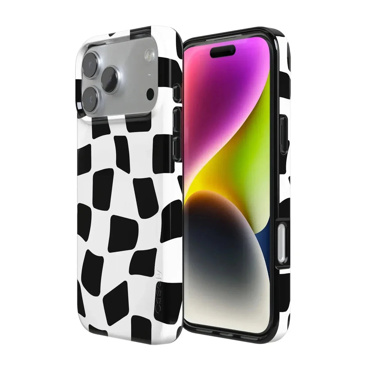 Funky Checkerboard | High Contrast Design Case Phone Case get.casely