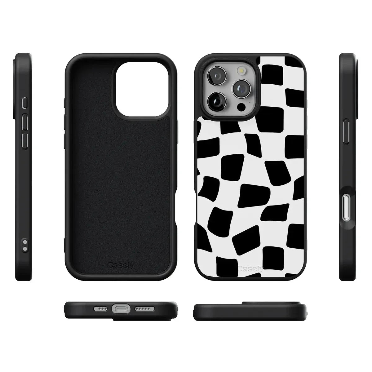 Funky Checkerboard | High Contrast Design Case Phone Case get.casely