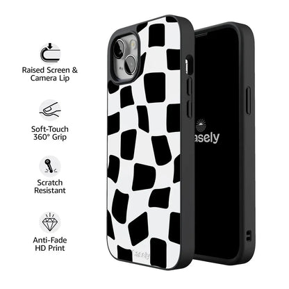 Funky Checkerboard | High Contrast Design Case Phone Case get.casely