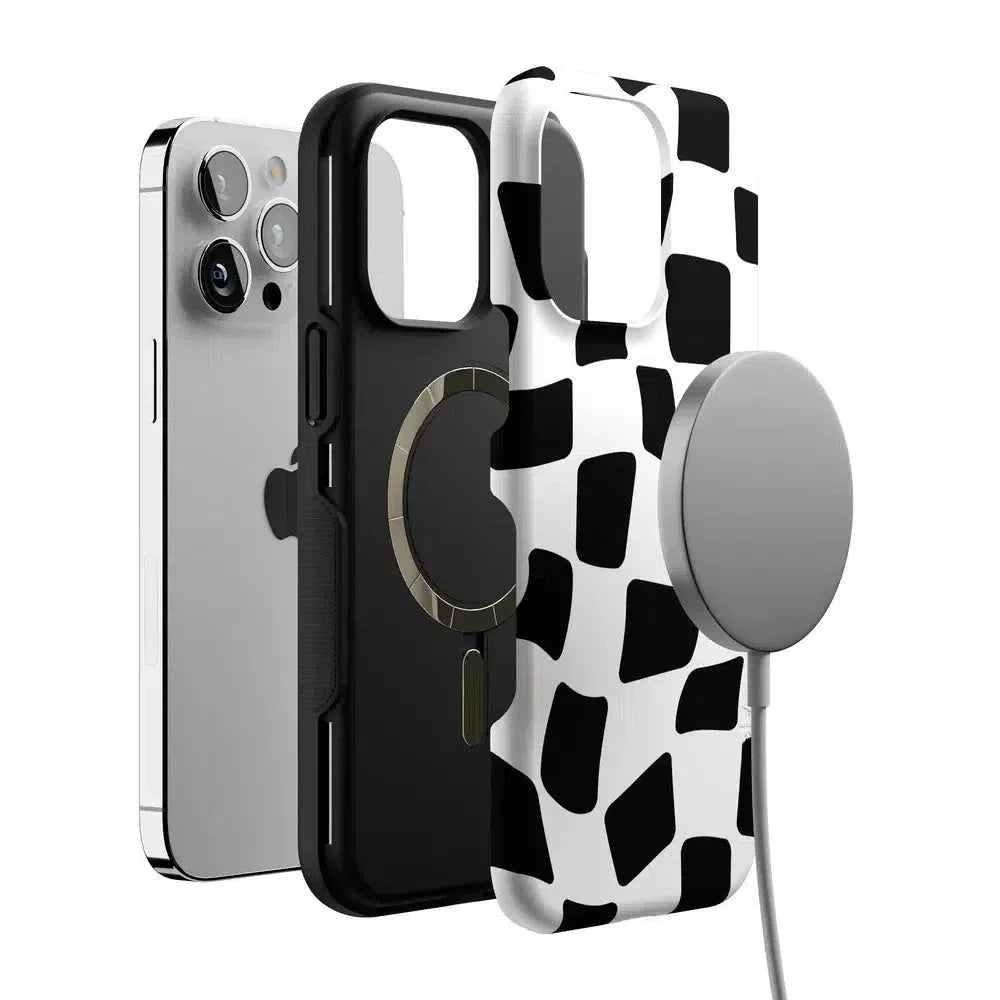 Funky Checkerboard | High Contrast Design Case Phone Case Casetry
