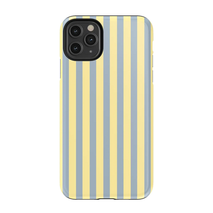 Coastline Stripes | Blue & Yellow Case - iPhone 11 Pro