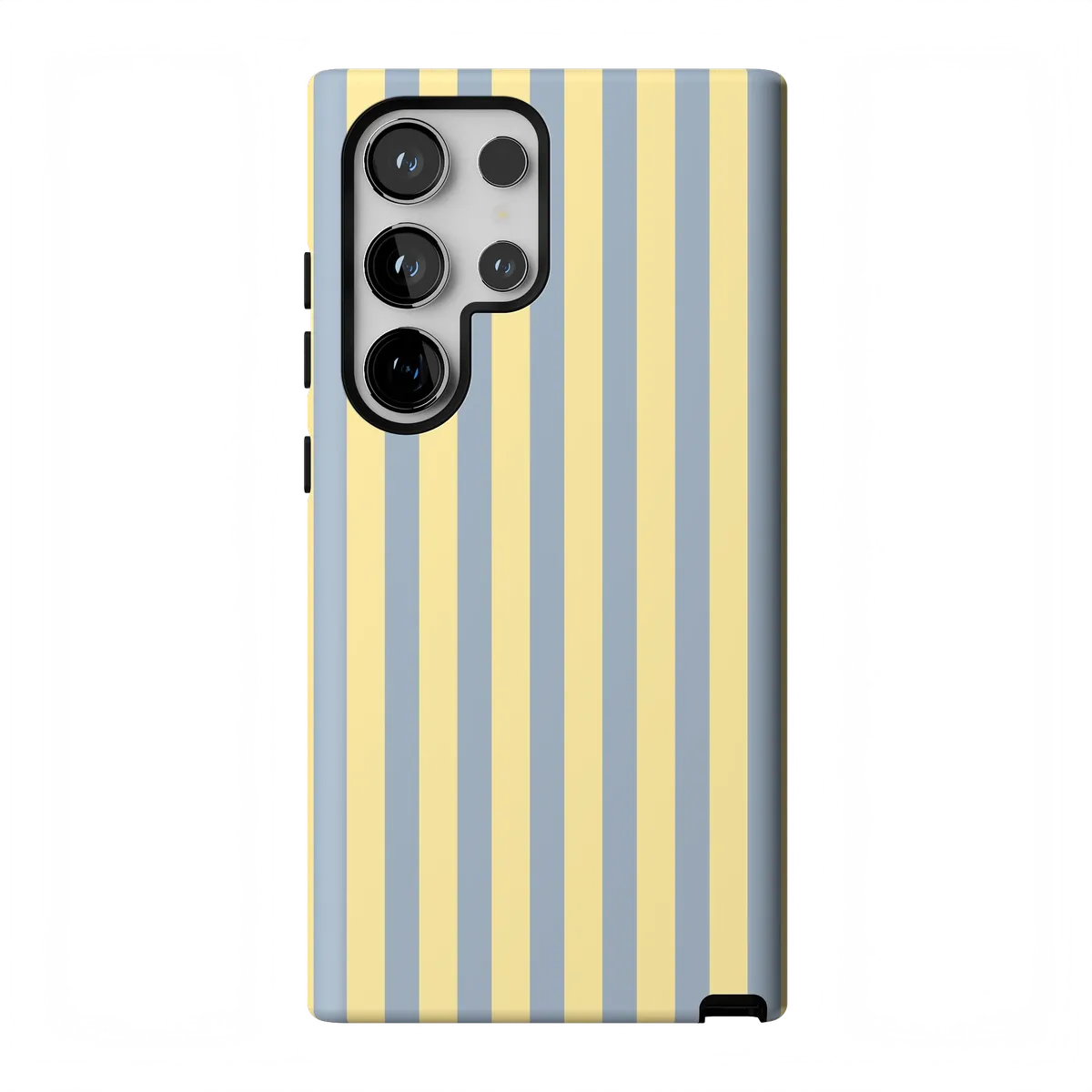 Coastline Stripes | Blue & Yellow Case - Galaxy S24 Ultra