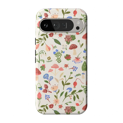 Garden Party | Mushroom Floral Case iPhone Case get.casely Essential Google Pixel 9 Pro XL