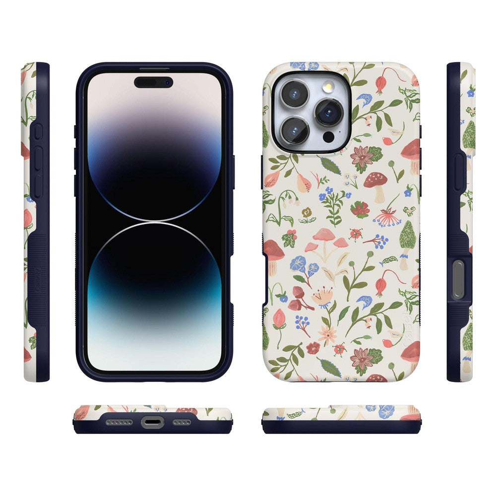 Garden Party | Mushroom Floral Case iPhone Case get.casely