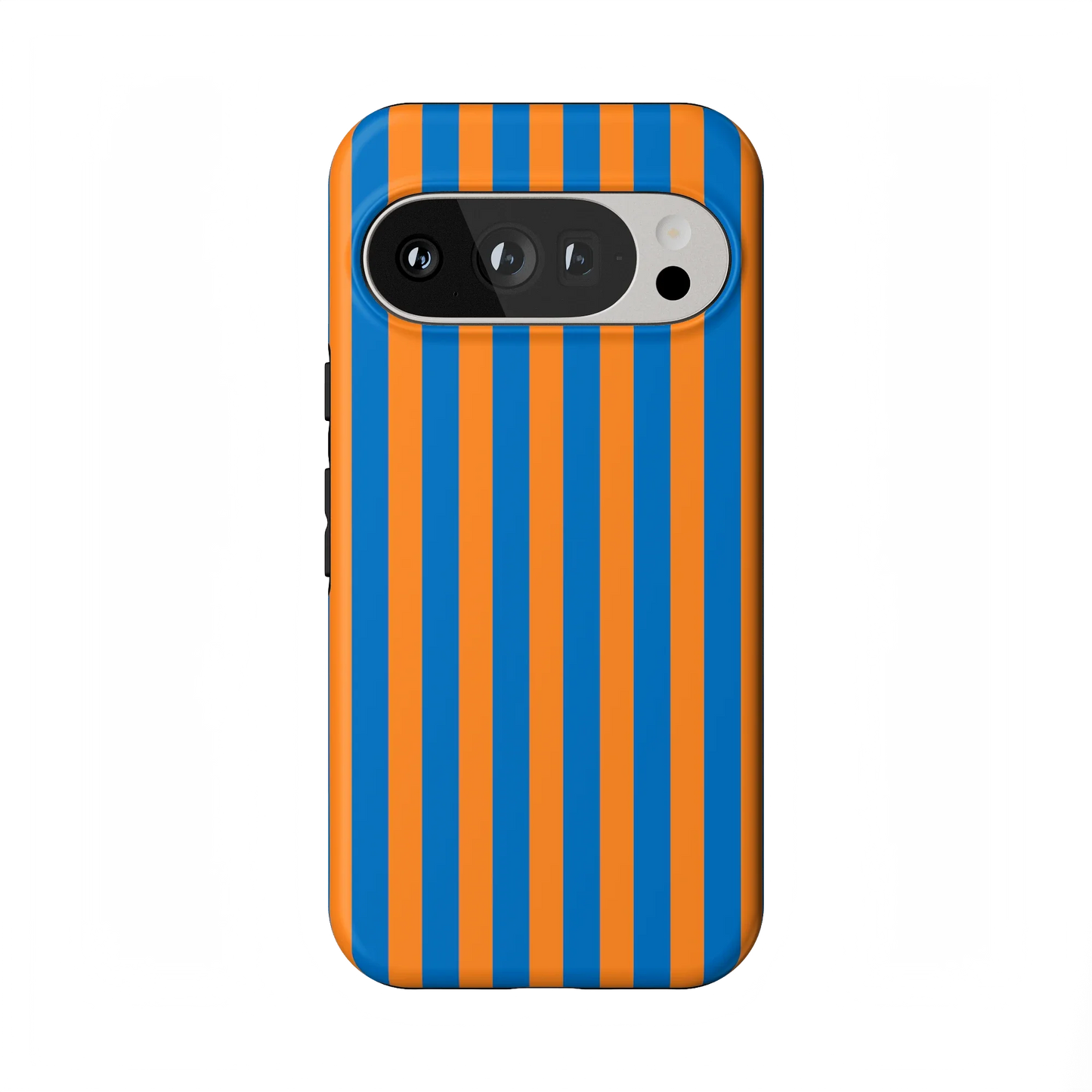 Go New York | Blue & Orange Stripes Case - Google Pixel 8 Pro