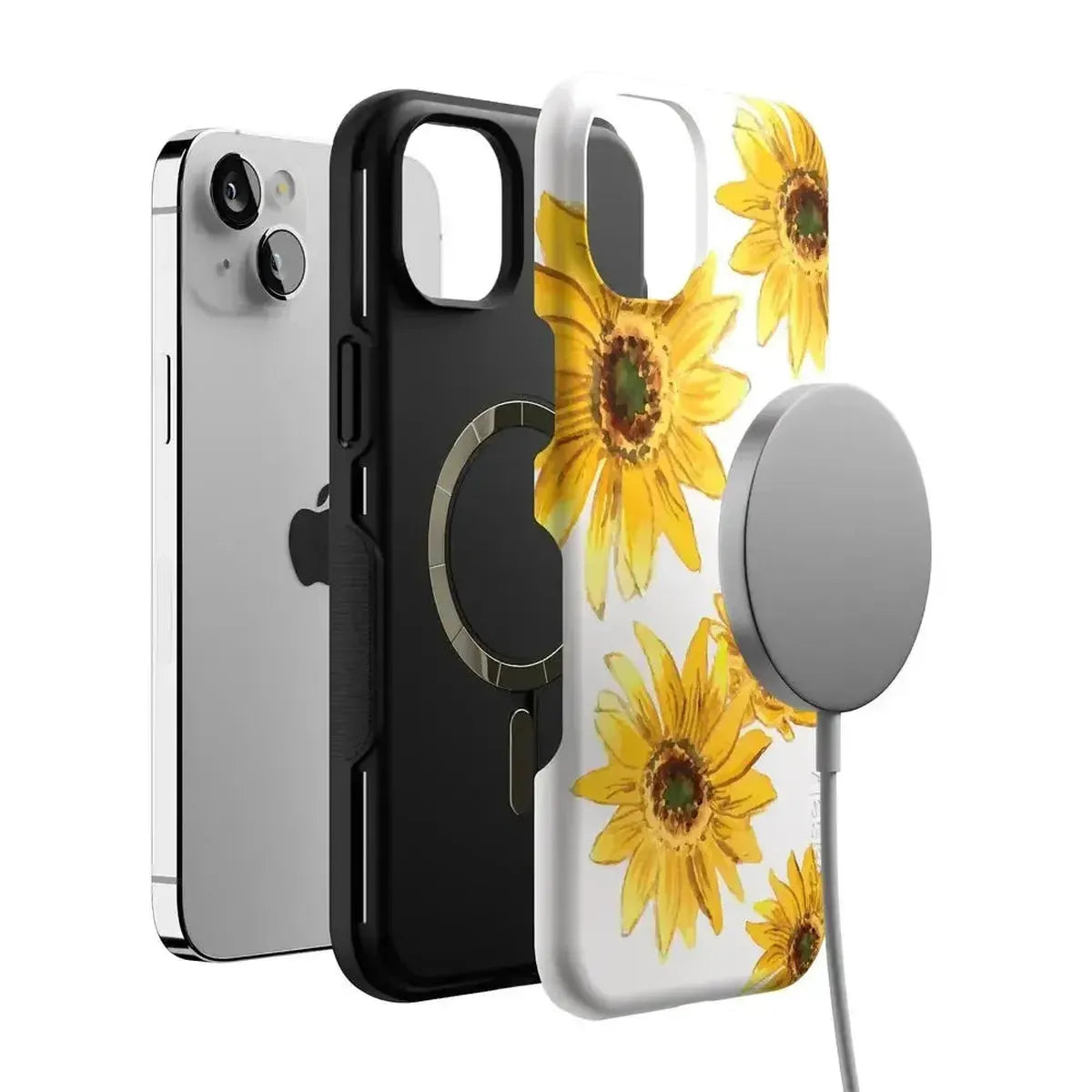 Golden Garden | Yellow Sunflower Floral Case iPhone Case get.casely