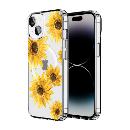 Golden Garden | Yellow Sunflower Floral Case iPhone Case get.casely