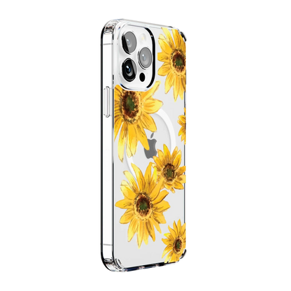 Golden Garden | Yellow Sunflower Floral Case iPhone Case get.casely