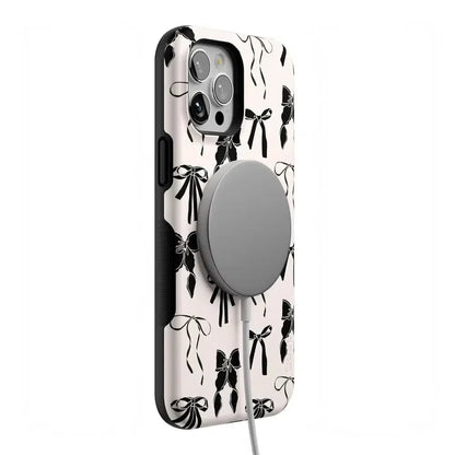 Goth Girlie | Black Bows Case Phone Case Casetry