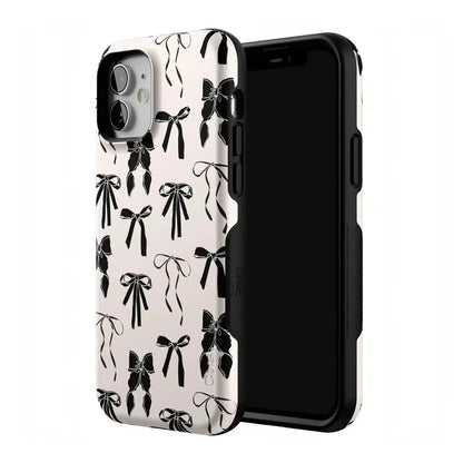 Goth Girlie | Black Bows Case Phone Case Casetry