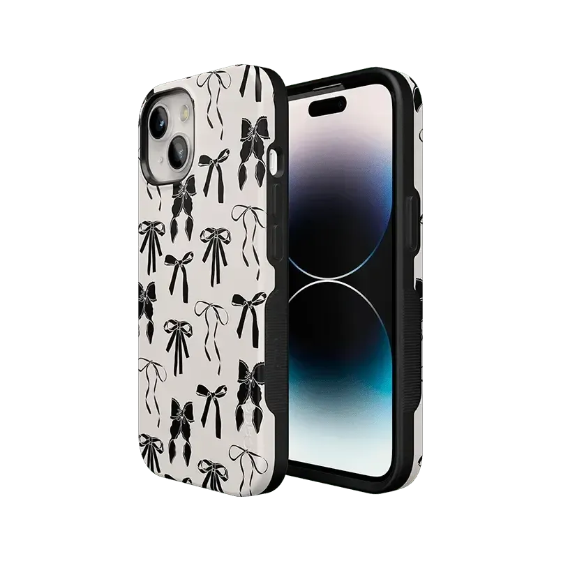 Goth Girlie | Black Bows Case Phone Case Casetry