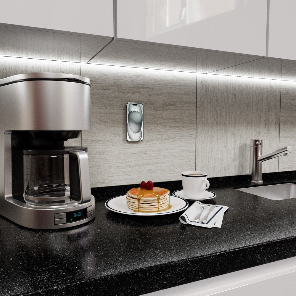 Grippy | Taupe Silicone Suction Phone Mount with MagSafe Grippy get.casely