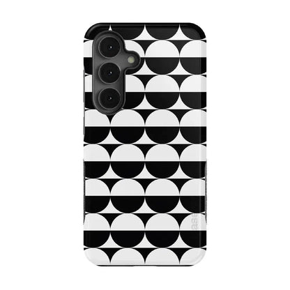 Half Moon | High Contrast Design Case Phone Case Casetry Bold Flex + MagSafe® Galaxy S25