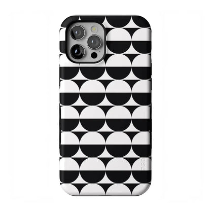 Half Moon | High Contrast Design Case Phone Case Casetry Bold Flex + MagSafe® iPhone 12 Pro Max