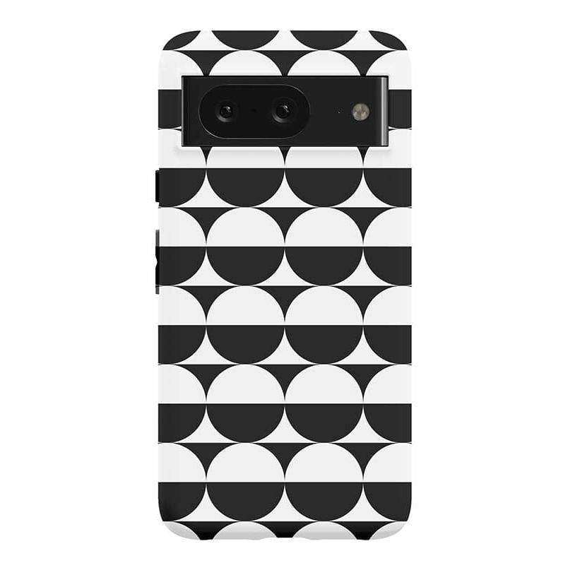 Half Moon | High Contrast Design Case Phone Case Casetry Essential Google Pixel 8