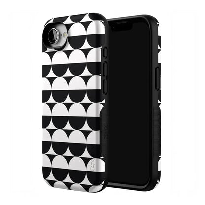 Half Moon | High Contrast Design Case Phone Case Casetry