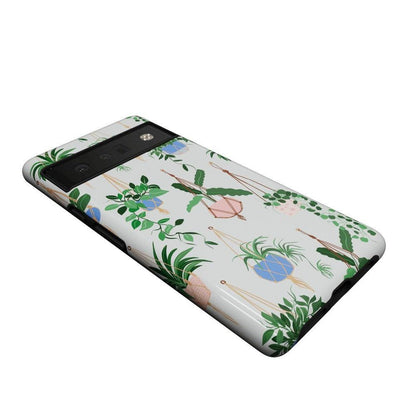 Hanging Around | Potted Plants Floral Google Pixel Case Google Pixel Case Casetry