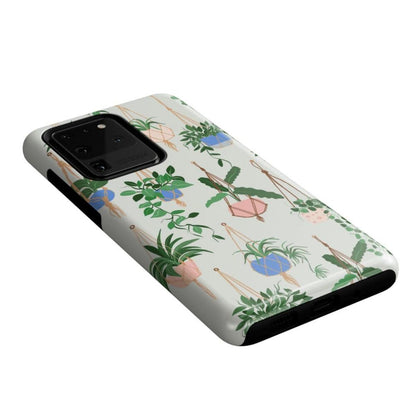 Hanging Around | Potted Plants Floral Samsung Case Samsung Case Casetry