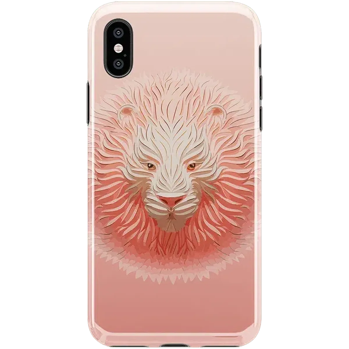 Hear Me Roar | Blush Lion Case iPhone Case get.casely Classic iPhone XS Max