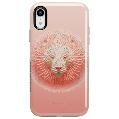 Hear Me Roar | Blush Lion Case iPhone Case get.casely