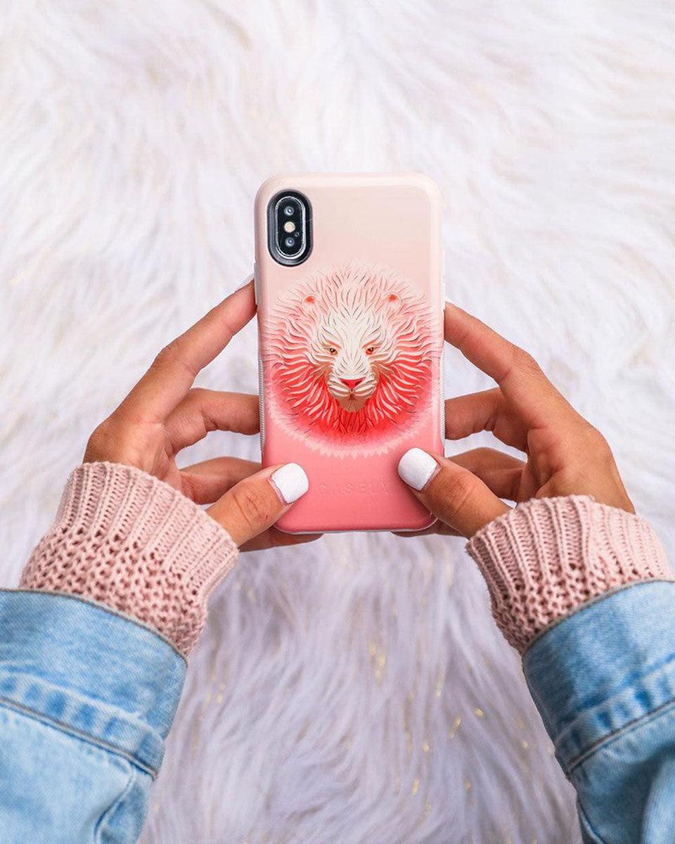Hear Me Roar | Blush Lion Case iPhone Case get.casely