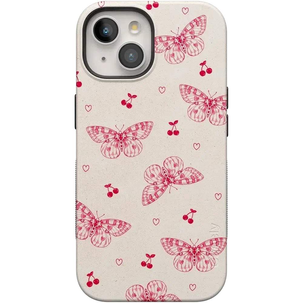 Heart Flutters | Butterfly Case iPhone Case get.casely Bold Flex + MagSafe® iPhone 15 Plus