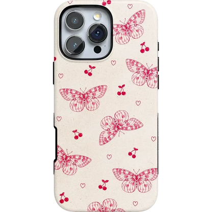 Heart Flutters | Butterfly Case iPhone Case get.casely Bold + MagSafe® iPhone 16 Pro Max