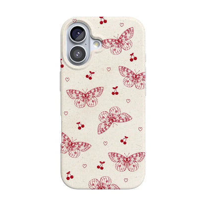 Heart Flutters | Butterfly Case iPhone Case get.casely Classic + MagSafe® iPhone 17