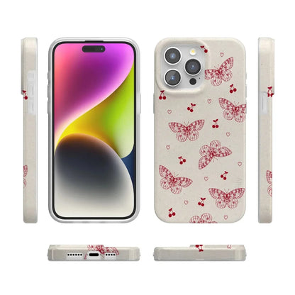 Heart Flutters | Butterfly Case iPhone Case get.casely