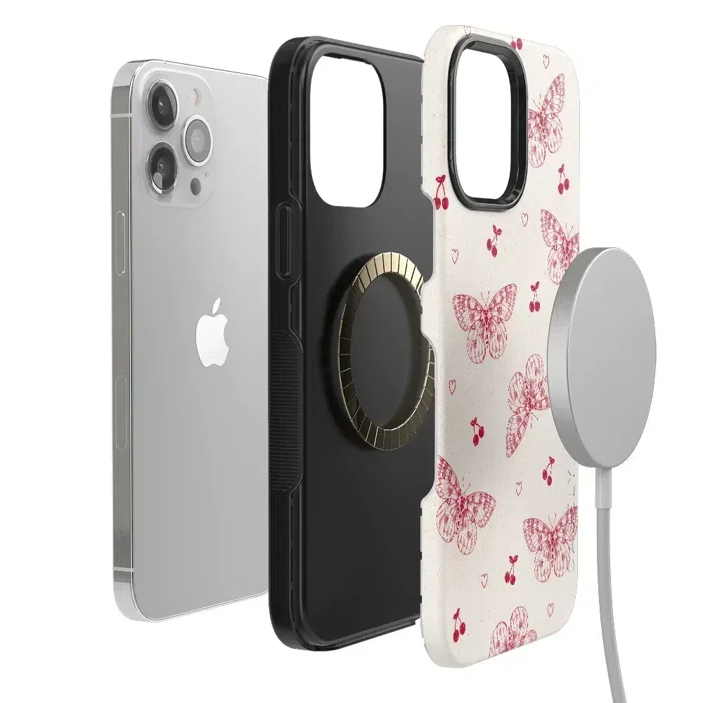 Heart Flutters | Butterfly Case iPhone Case get.casely