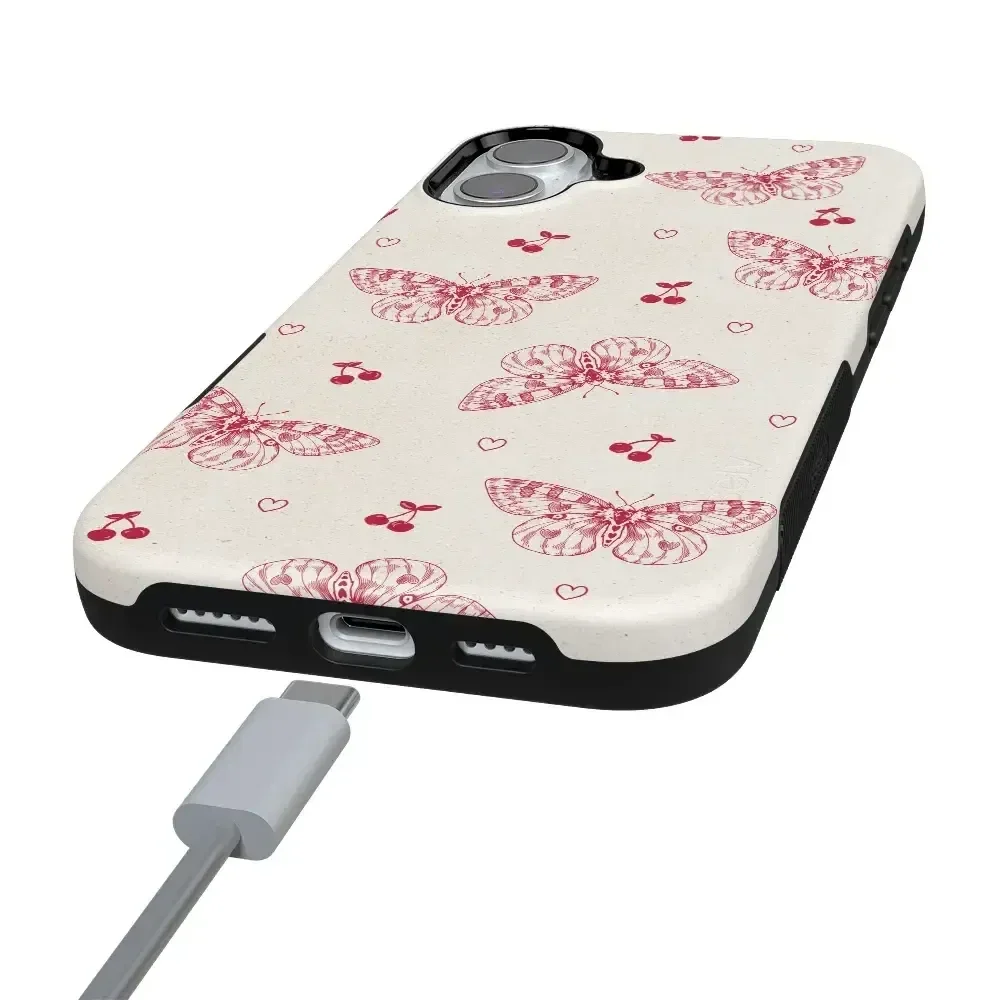 Heart Flutters | Butterfly Case iPhone Case get.casely