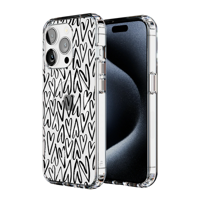 Heart Throb | Endless Hearts Case iPhone Case get.casely