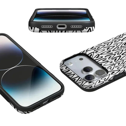 Heart Throb | Endless Hearts Case iPhone Case get.casely