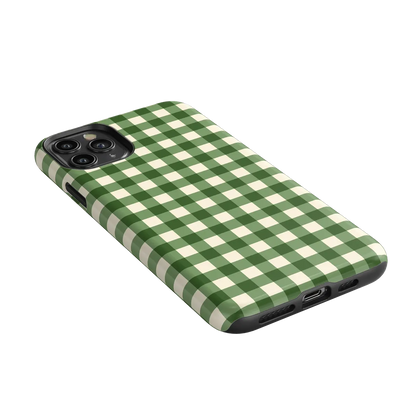 Checked Twice | Green Plaid Case